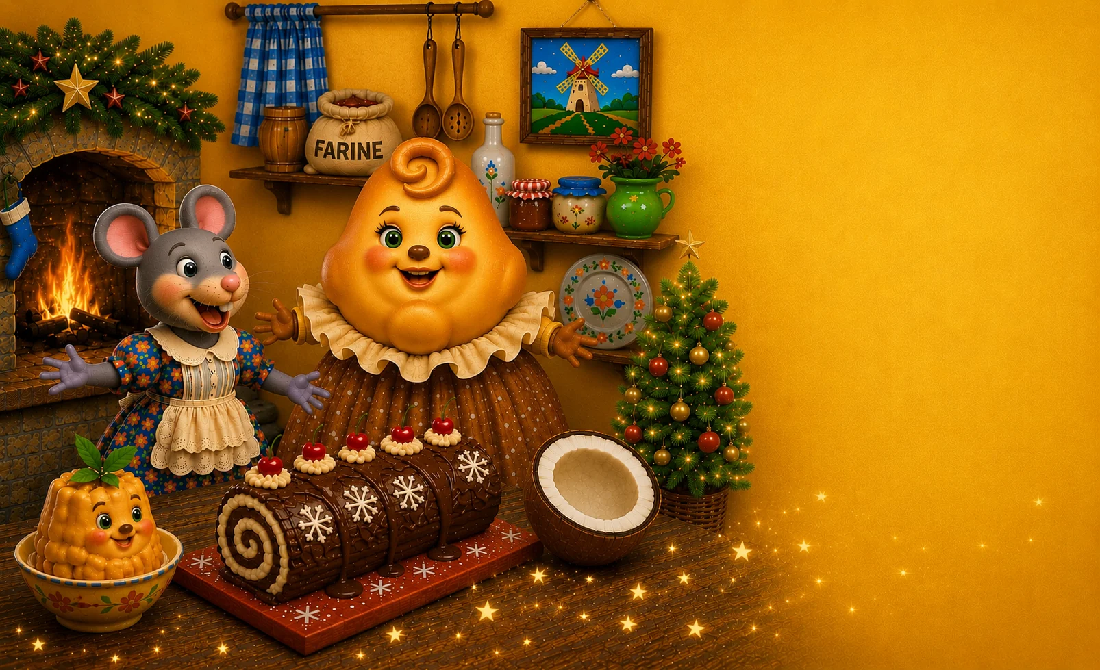 La Bûche de Noël de Néroline